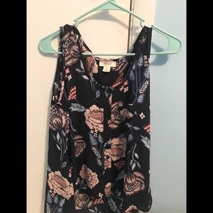 STYLE & CO FLORAL TANK